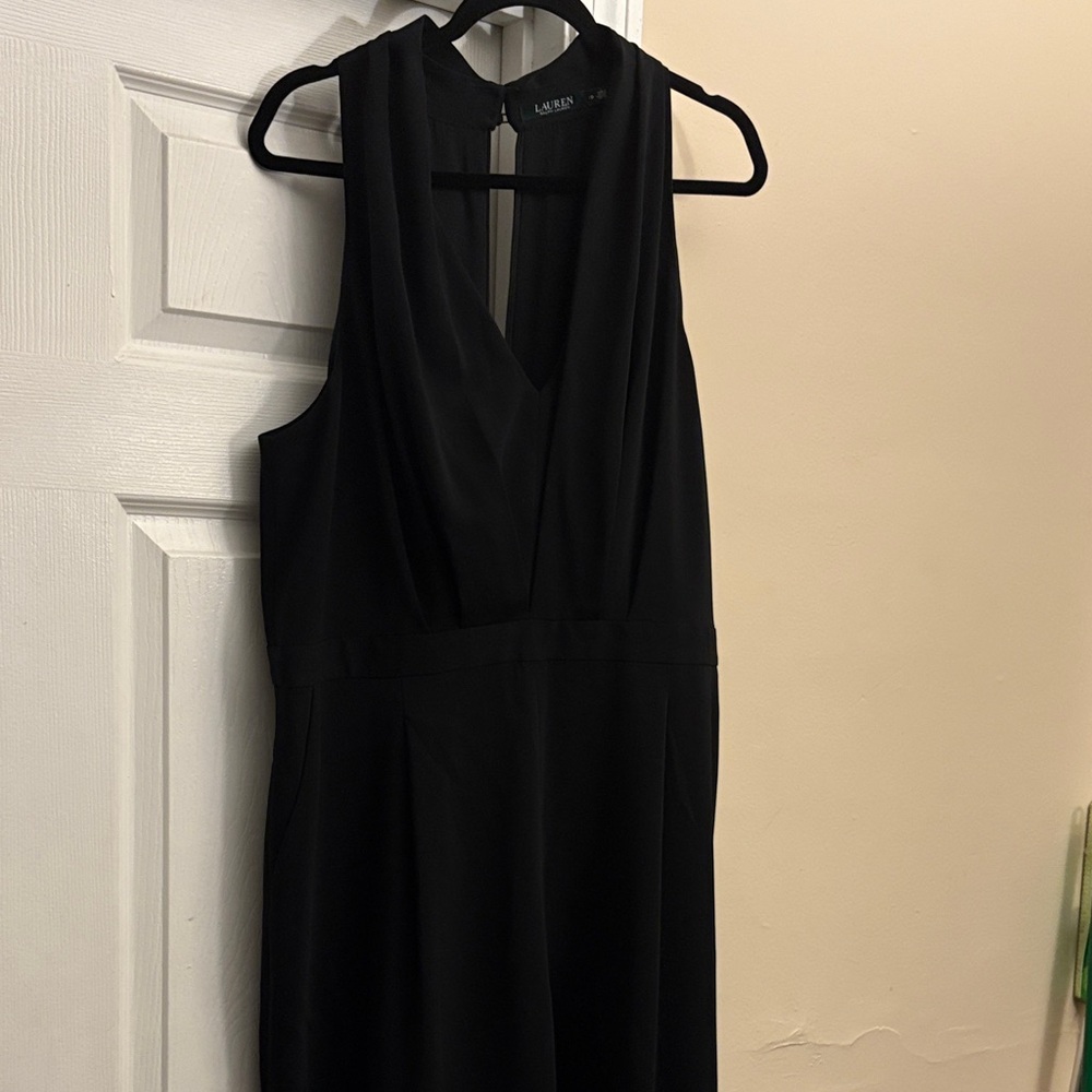 Lauren Ralph Lauren Black Backless Dress